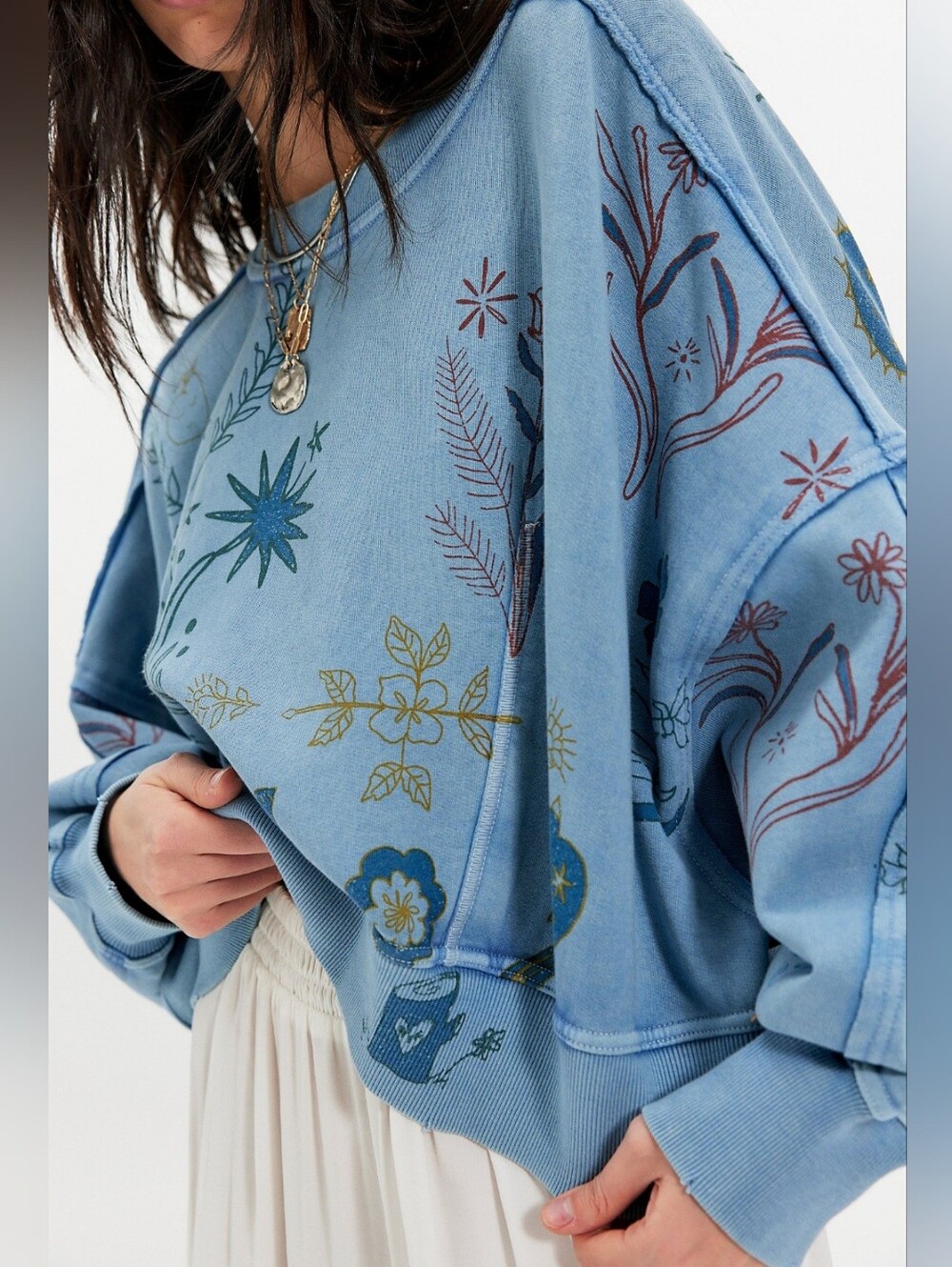 NWT Free People Gaia Sweatshirt
